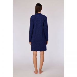 Slaapkleedje, lange mouwen 932 donkerblauw