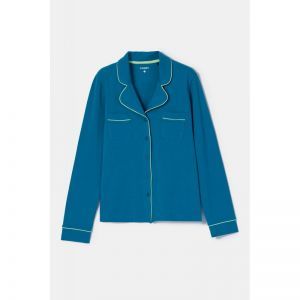 Damespyjama, lange mouwen 795 groenblauw