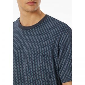 Herenpyjama, korte mouwen 207 grafiet