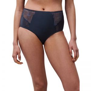 Intrigue High waisted brief 013 Sailing blu
