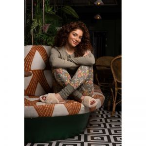 Women lounge set Faded green