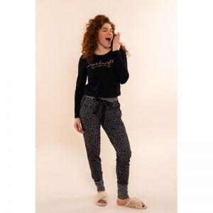 Women lounge set black