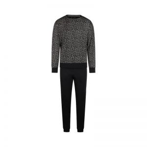 Men lounge set black