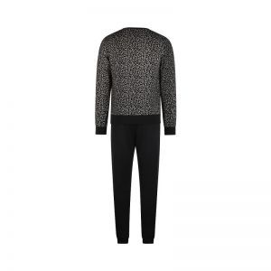 Men lounge set black