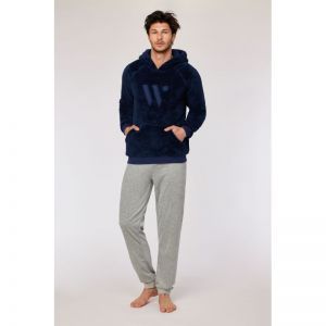 Homewear set 885 donkerblauw
