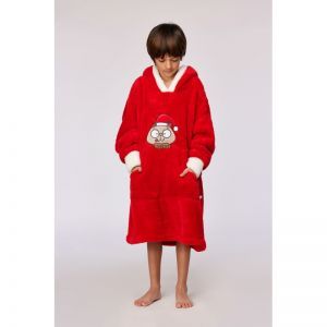 Oversized sweater kerst 407 rood