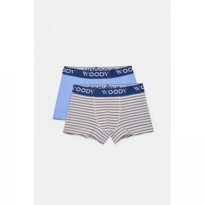 Jongens boxershorts 2-pack 015 blauw + str