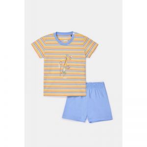 Baby pyjama 905 geel gestre