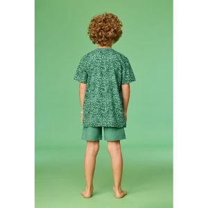 Jongens pyjama korte mouwen 913 palmbomen p