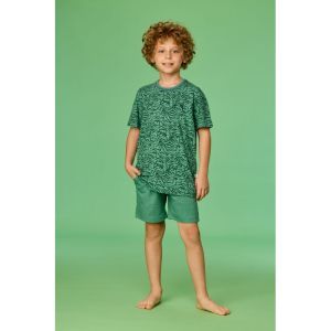 Jongens pyjama korte mouwen 913 palmbomen p