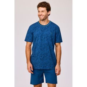 Herenpyjama korte mouwen 912 palmbomen p