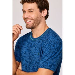 Herenpyjama korte mouwen 912 palmbomen p