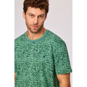 Herenpyjama korte mouwen 913 palmbomen p