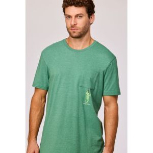 Herenpyjama korte mouwen 742 groen