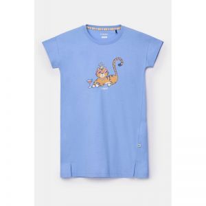 Slaapkleedje, korte mouwen 840 blauw