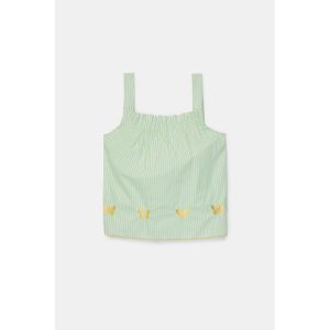 Meisjes setje top en shortje 928 groene vert