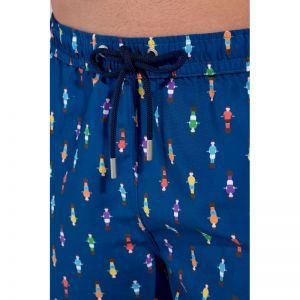 Beach Boxer - Calcio I0RA Navy print