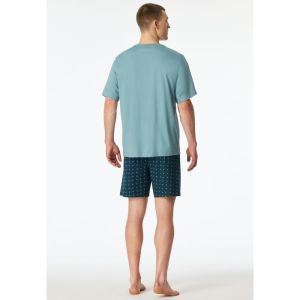Herenpyjama, korte mouwen 708 mint