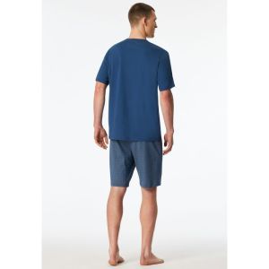 Herenpyjama, korte mouwen 815 navy