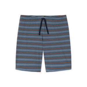 Herenpyjama korte mouwen 808 blaugrau