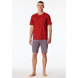Heren pyjama korte mouwen 500 rot