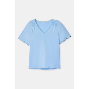 Dames pyjama korte mouwen 821 lichtblauw