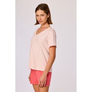 Dames pyjama korte mouwen 978 schelpjes r