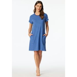 Dames slaapkleedje 819 royaalblauw