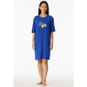 Slaapkleed korte mouwen 819 royaalblauw