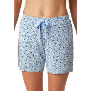 Damespyjama korte mouw 805 hellblau