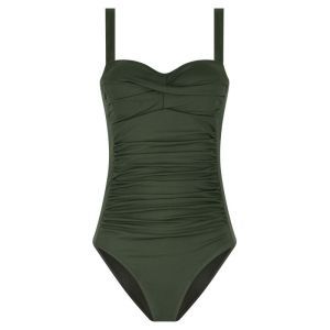 Swimsuit soft cup twisted 6194 Forest gre