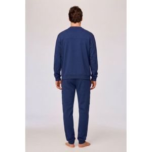 Heren Homewear set 873 donkerblauw