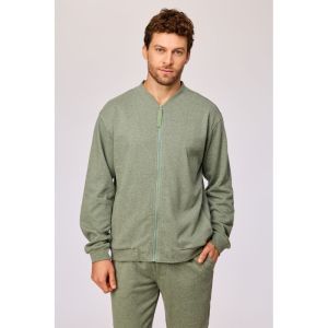 Heren Homewear set 788 kaki groen