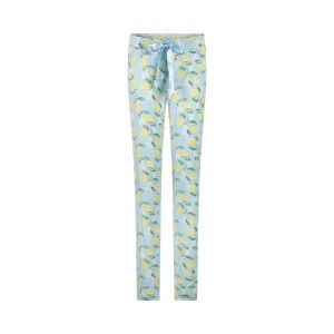Damespyjama doorknoop Light blue