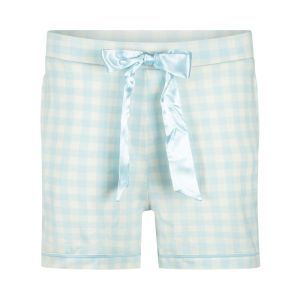 Damespyjama korte mouwen Light blue