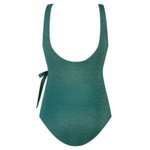 Swimsuit v-neck padded 1582 bottle gre