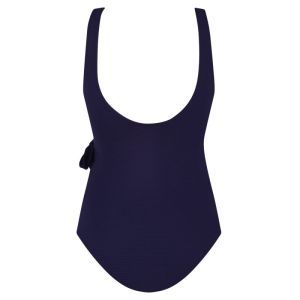 Swimsuit v-neck padded 1640 ink blue
