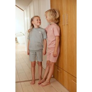 Feetje pyjama korte mouwen Mauve