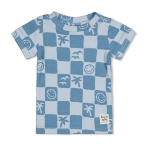 Feetje pyjama met korte mouwen Blauw