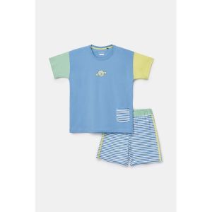 WoodyxHet Hannekesnest jongen 818 blauw