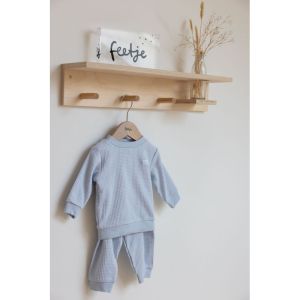 Pyjama met lange mouwen Babyblue