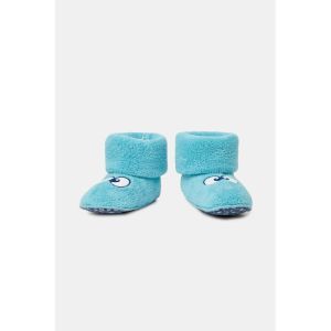Pantoffels met oogjes 824 blauw