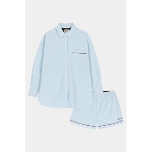 Woody & Kirilove pyjama 803 lichtblauw