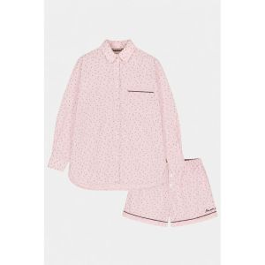 Woody & Kirilove pyjama 968 roze bollet