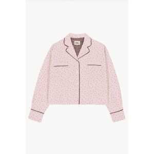 Woody & Kirilove damespyjama 968 roze bollet