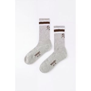 Woody & Kirilove sokken 129 light grijs