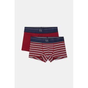 Jongens boxershorts 017 bordeaux st