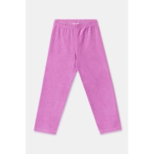 Meisjespyjama in velours 436 roze