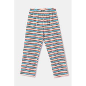Meisjespyjama in velours 824 blauw