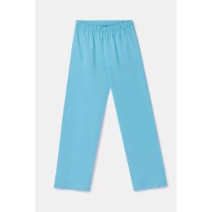 Meisjespyjama lange mouwen 904 blauwe stre